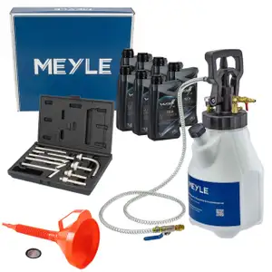 MEYLE 12,5L Druckluft Einfüllgerät Trichter 7L WOLF VITALTECH MULTIVEHICLE ATF Getriebeöl