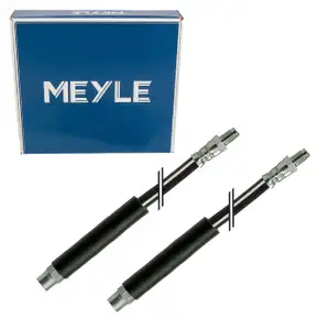 2x MEYLE 3003432102 Bremsschlauch für BMW 3er E30 5er E60 E61 6er E63 E64 7er 34321159890