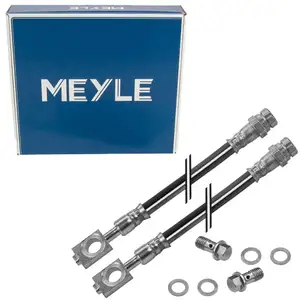 2x MEYLE 1005250052/S Bremsschlauch für VW Passat B7 Sharan 7N Tiguan 5N hinten 5N0611775B