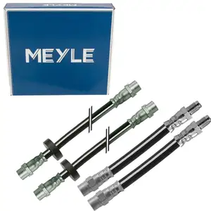4x MEYLE Bremsschlauch f&uuml;r VW Golf 2 1.8 GTI G60 Corrado Passat B3/B4 vorne + hinten