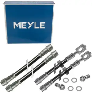 4x MEYLE Bremsschlauch für VW Golf 4 Bora A3 8L1 Leon Toledo 1M Octavia 1 vorne + hinten