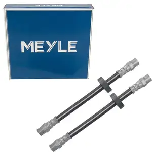 2x MEYLE 1006110012 Bremsschlauch f&uuml;r VW Golf 1 2 Jetta 1 2 Passat Polo hinten 433611775A