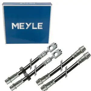 4x MEYLE Bremsschlauch f&uuml;r VW Polo 3 6N2 10.1999-09.001 Lupo SEAT Arosa vorne + hinten
