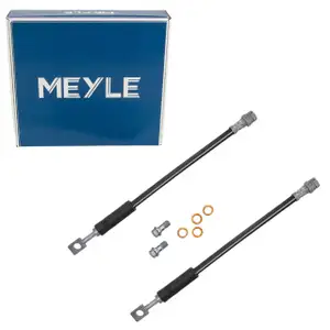 2x MEYLE 1005250084 Bremsschlauch für VW Golf 7 8 8V 8Y Leon Octavia 4 hinten 5Q0611775Q