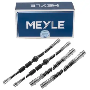 4x MEYLE Bremsschlauch f&uuml;r AUDI Q7 4LB PORSCHE Cayenne 9PA VW Touareg 7L 7P vorne + hinten