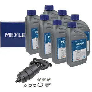 MEYLE Getriebefilter Satz + 7L Getriebe&ouml;l f&uuml;r AUDI A4 B8 A5 8T 8F A6 C7 A7 4G CVT-Getriebe