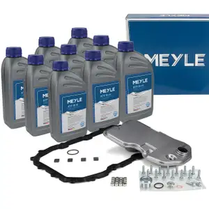 MEYLE Getriebefilter Satz 6-Gang + 9L Getriebe&ouml;l f&uuml;r AUDI Q7 PORSCHE Cayenne VW Touareg