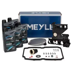 MEYLE Getriebefilter Satz 722.6 5-Gang Automatik + 5L WOLF Getriebe&ouml;l f&uuml;r MERCEDES-BENZ