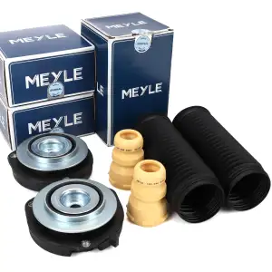 2x MEYLE Federbeinlager + Staubschutz f&uuml;r VW Golf 5 6 Passat B6 B7 Tiguan Touran 8P vorne