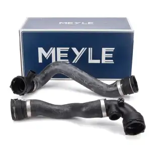 2x MEYLE K&uuml;hlerschlauch f&uuml;r BMW 3er E46 320i 323i 325i 328i 330i M52 M54 oben + unten