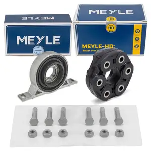 MEYLE HD Gelenkscheibe Rep.-Satz + Mittellager f&uuml;r BMW 5er E60 E61 520i mit Schaltung