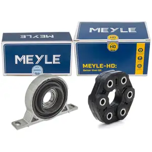 MEYLE HD Gelenkscheibe + Mittellager f&uuml;r BMW 5er E60 E61 520i 170 PS mit Schaltung