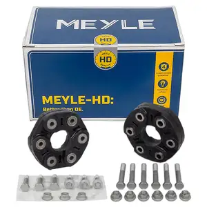2x MEYLE HD Gelenkscheibe Rep.-Satz für BMW E81 E87 120d E90 E91 E92 320d mit Schaltung