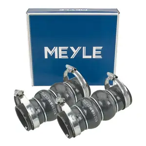 2x MEYLE Ladeluftschlauch Ladeluftkühler für PSA Berlingo C4 1 307 308 1 Partner 1.6 HDi