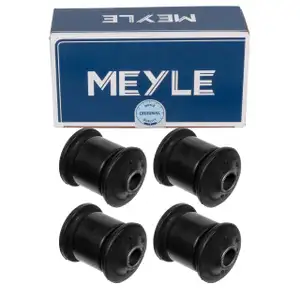 4x MEYLE 1005010033 Achsk&ouml;rperlager Gummilager f&uuml;r VW Transporter Hinterachse 251501131A