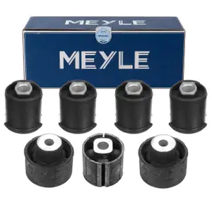 7x MEYLE Achsk&ouml;rperlager f&uuml;r BMW 5er E39 Limousine 520-540i M5 520-530d Hinterachse