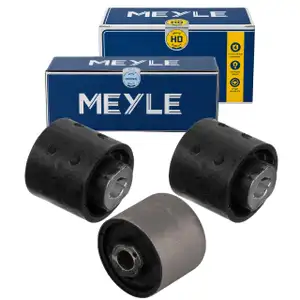 3x MEYLE / HD Achsk&ouml;rperlager f&uuml;r BMW 3er E46 X3 E83 Z4 E85 Hinterachse