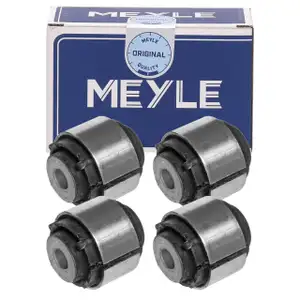 4x MEYLE Achsk&ouml;rperlager f&uuml;r BMW 1er E81-88 3er E90-E93 X1 E84 Hinterachse vorne unten