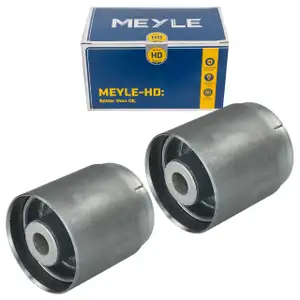 2x MEYLE HD VERST&Auml;RKT Querlenkerlager f&uuml;r BMW E60 E61 E63 E64 X5 Hinterachse vorne unten