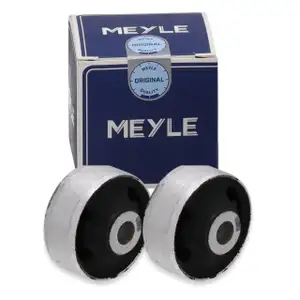2x MEYLE Querlenkerlager VW Golf 4 Passat B5.5 AUDI A3 8L Leon Vorderachse unten hinten