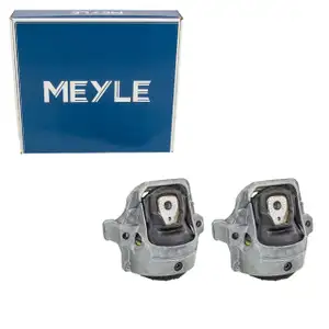MEYLE 1001991400/S Motorlager Satz f&uuml;r AUDI Q5 8RB 3.2 FSI vorne links rechts 8R0198381N