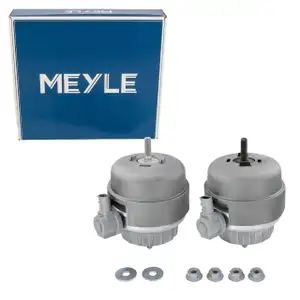 MEYLE 1001993001/S Motorlager Hydrolager Satz f&uuml;r AUDI 4F vorne links rechts 4F0199379BJ