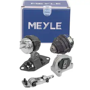 5x MEYLE Motorlager f&uuml;r VOLVO S60 I S80 I V70 II XC70 I XC90 I 2.4 D / D5 130/131/163 PS