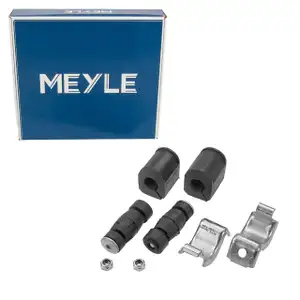 2x MEYLE 16146150003 Koppelstange + Stabilisatorlager + Halter f&uuml;r RENAULT Clio 1 2 vorne