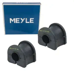 2x MEYLE 16-146150022 Stabilisatorlager Stabilager f&uuml;r RENAULT Twingo 1 vorne 8200024373