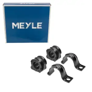 2x MEYLE Stabilisatorlager 23mm + Halter f&uuml;r VW Golf 4 PR-0AE New Beetle vorne 1J0411314G
