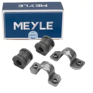 2x MEYLE Stabilisatorlager 16mm + Halter VW Polo 4 5 Up Ibiza Mii Citigo Fabia Rapid vorne