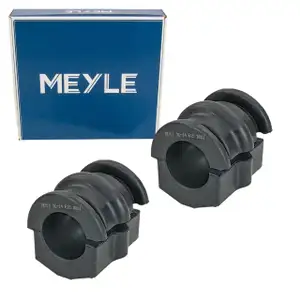 2x MEYLE 36-146150001 Stabilisatorlager Stabilager Gummilager f&uuml;r NISSAN X-Trail 1 vorne