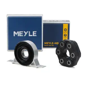 MEYLE HD Gelenkscheibe + Mittellager f&uuml;r BMW 3er E46 316-325i 5er E39 523i Z4 E85 2.5i