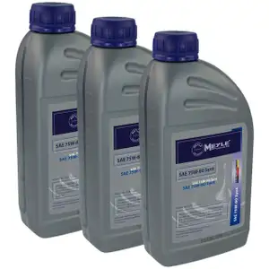 3L 3 Liter MEYLE 0140193300 SAE 75W-80 Synt Getriebe&ouml;l Schaltgetriebe&ouml;l API GL-4 GL-5