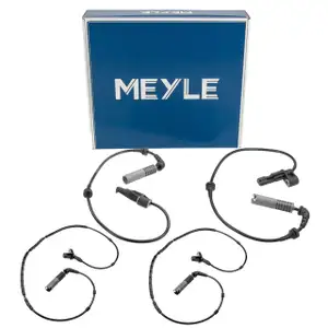 4x MEYLE ABS Sensor Raddrehzahl f&uuml;r BMW 3er E46 316-330i 318d 320d vorne + hinten