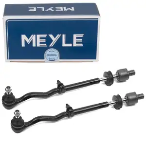 2x MEYLE 3160304301 Spurstange + Spurstangenkopf f&uuml;r BMW 3er ohne Lenkungsd&auml;mpfer vorne