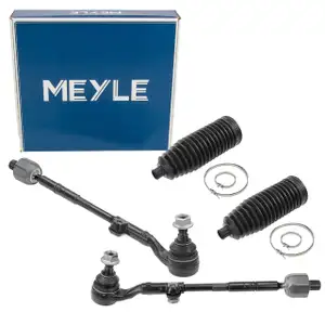 2x MEYLE Spurstange + Spurstangenkopf + Manschette f&uuml;r BMW 3er E90 E91 E92 X1 E84 vorne