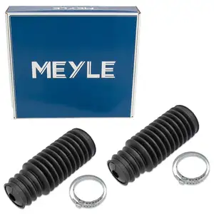 2x MEYLE Faltenbalgsatz Lenkmanschette für BMW 3er E46 Z4 E85 E86 vorne 32131096910