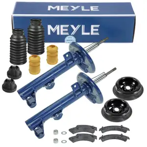 2x MEYLE Sto&szlig;d&auml;mpfer + Staubschutz + Domlager f&uuml;r MERCEDES W203 S203 CL203 CLK C209 vorne
