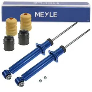 2x MEYLE Sto&szlig;d&auml;mpfer + Staubschutz f&uuml;r BMW 5er E60 Limousine 520-550i 520-535d hinten