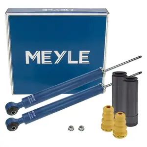 2 MEYLE shock absorbers + dust covers for Mercedes-Benz C-Class W204 S204 C204 (rear)