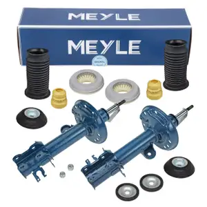 2x MEYLE Sto&szlig;d&auml;mpfer + Staubschutz + Domlager f&uuml;r ABARTH/FIAT Grande/Punto/Evo 199 vorne