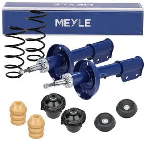2x MEYLE KOMPLETT Gasdruck Sto&szlig;d&auml;mpfer f&uuml;r OPEL Astra G 1.2/1.4/1.6/1.8 16V vorne
