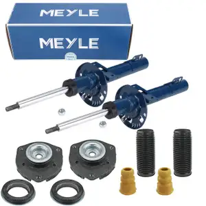 2x MEYLE Sto&szlig;d&auml;mpfer + Staubschutz + Domlager f&uuml;r VW Fox AUDI A2 8Z0 SKODA Roomster vorne