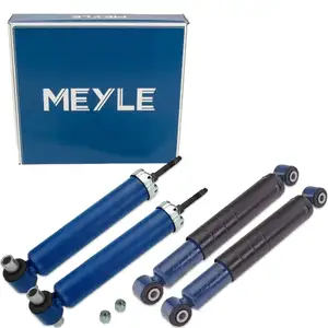 4x MEYLE &Ouml;ldruck Sto&szlig;d&auml;mpfer Fahrwerksd&auml;mpfer f&uuml;r VW Transporter Bulli T3 vorne + hinten