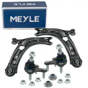 2x MEYLE Querlenker + Traggelenk für VW Passat B8 Tiguan Touran AUDI Q3 Superb 3 4 vorne