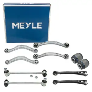 MEYLE Querlenker + Lager + Koppelstange f&uuml;r MERCEDES W204 C/X218 W212 Hinterachse 12-tlg