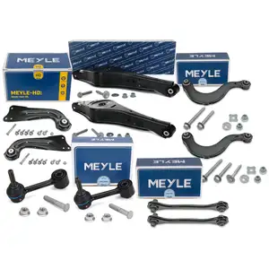 MEYLE Reparatursatz Querlenker f&uuml;r VW Golf 5 Touran A3 8P Leon 1P Octavia 2 hinten 10-tlg