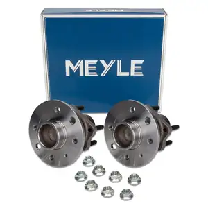 2x MEYLE 6147520004 Radnabe Radlager f&uuml;r OPEL Astra F G Vectra A mit ABS 4-Loch hinten