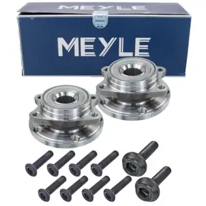 2x MEYLE 1006530034 Radnabe + Radlager Satz f&uuml;r AUDI RS4 B5 A4 B6 B7 A6 C5 SEAT Exeo vorne